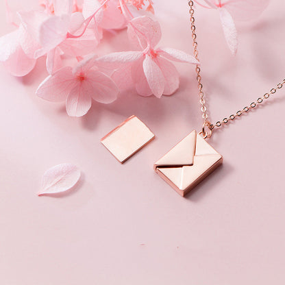 Fashionable, Elegant and Cute Envelope Necklace